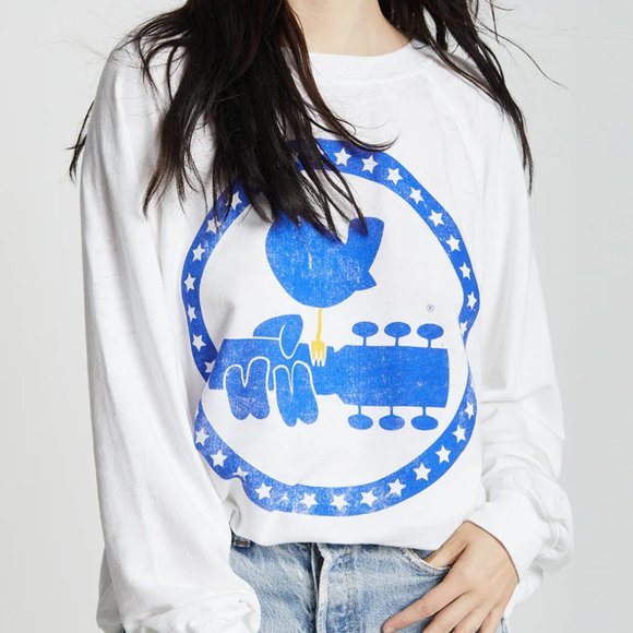 Recycled Karma Tops - NWT - Recycled Karma - Woodstock 3 Days Of Peace Sweatshirt - Size Small